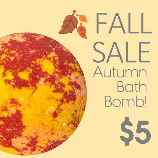Perfect Autumn Bath Bomb Sale