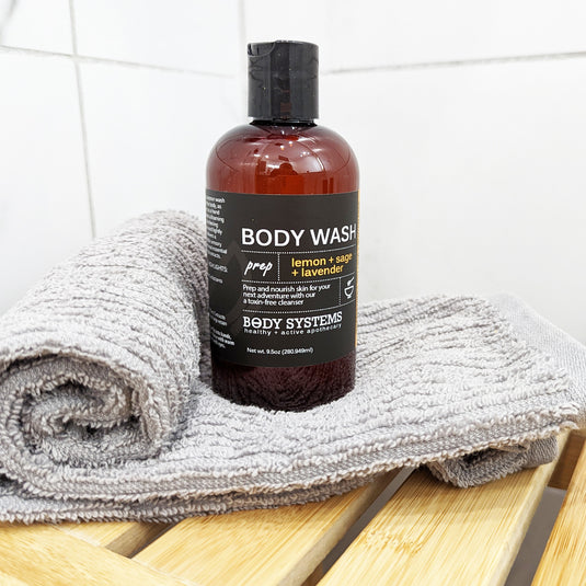 Body Wash Gel, Lemon + Sage