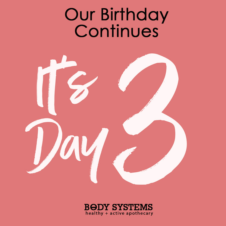 It's Day 3 of our Birthday Celebration!