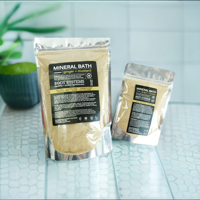 Ginger + Mustard Recovery Soak