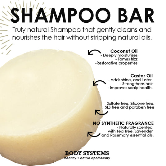 Shampoo Hair Cleansing Bar