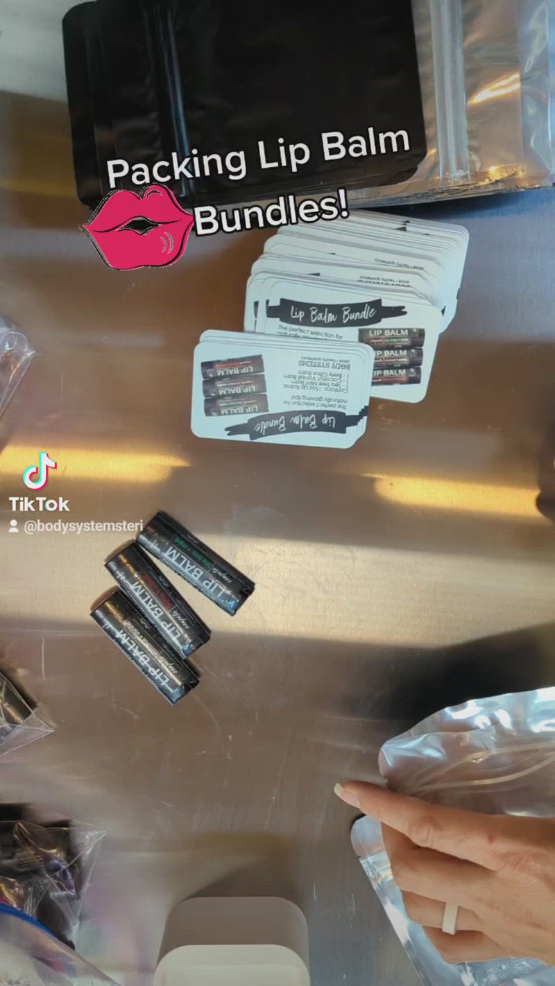 Load and play video in Gallery viewer, Lip Balm Bundle
