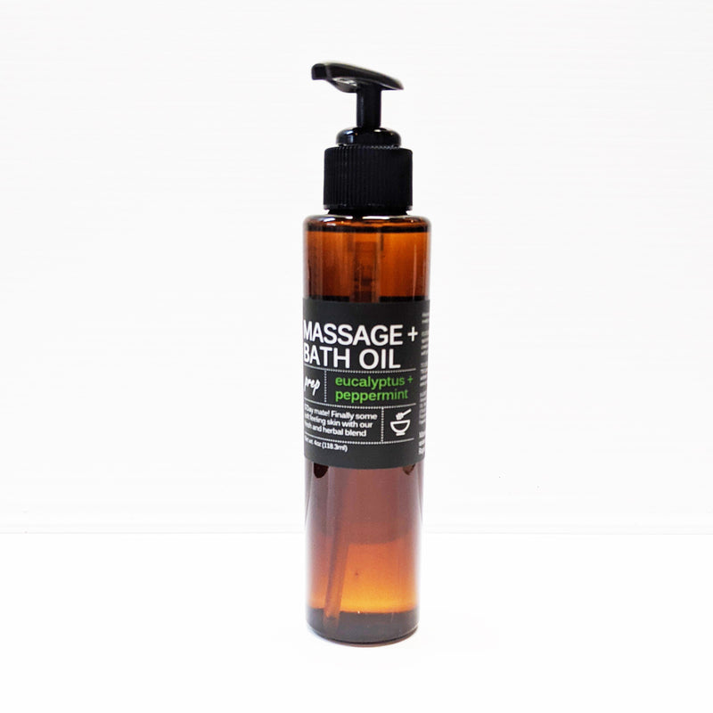 Load image into Gallery viewer, Eucalyptus + Mint Massage/Bath Oil
