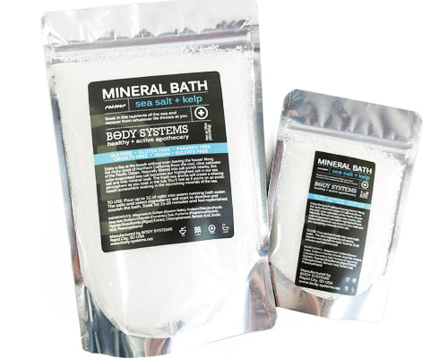 Load image into Gallery viewer, Sea Salt + Kelp Mineral Bath Soak
